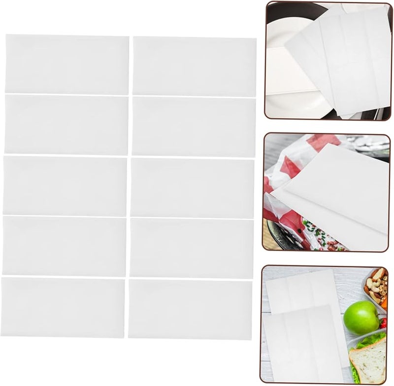 Beaupretty 100 قطعة مناديل بيضاء يمكن التخلص منها عالية الامتصاص لحفلات الزفاف والحفلات وديكور طاولة المنزل - Image 3